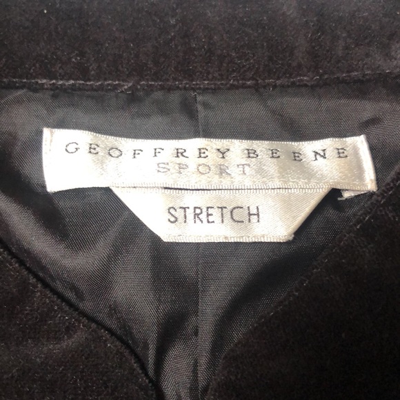 Geoffrey Beene Sport Vintage Velvet Jacket - Picture 2 of 6